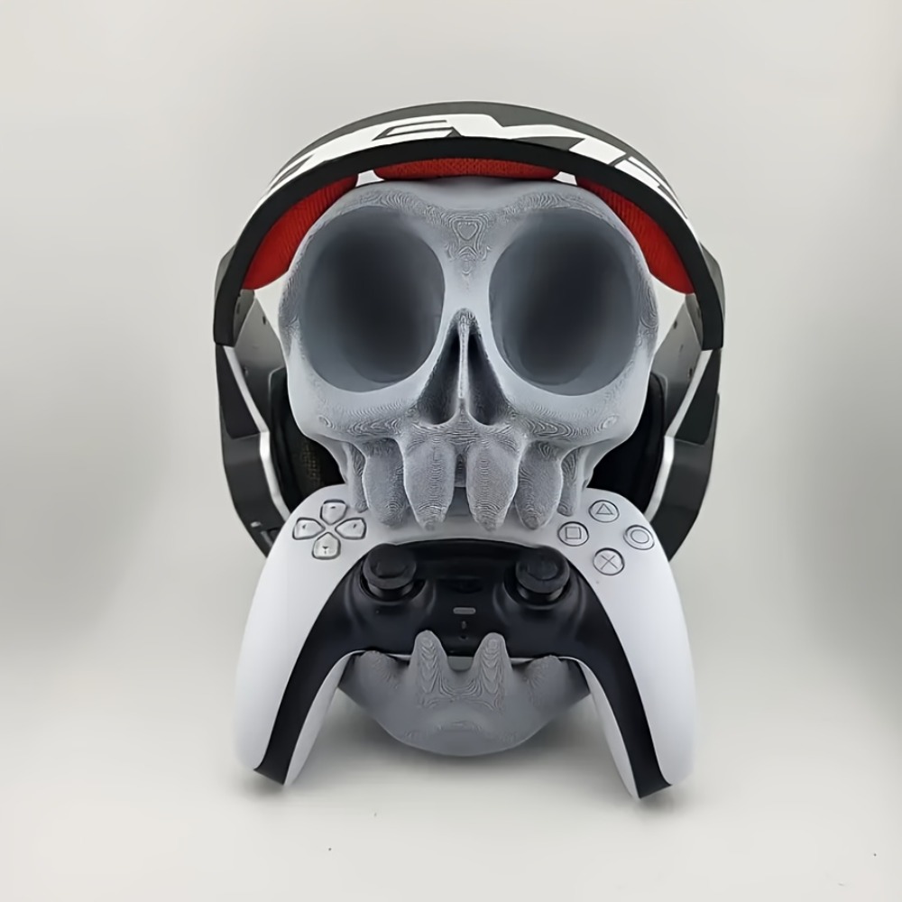 حامل تحكم على شكل جمجمة وحامل  - مراجعة Gaming Accessories For Room وسعره