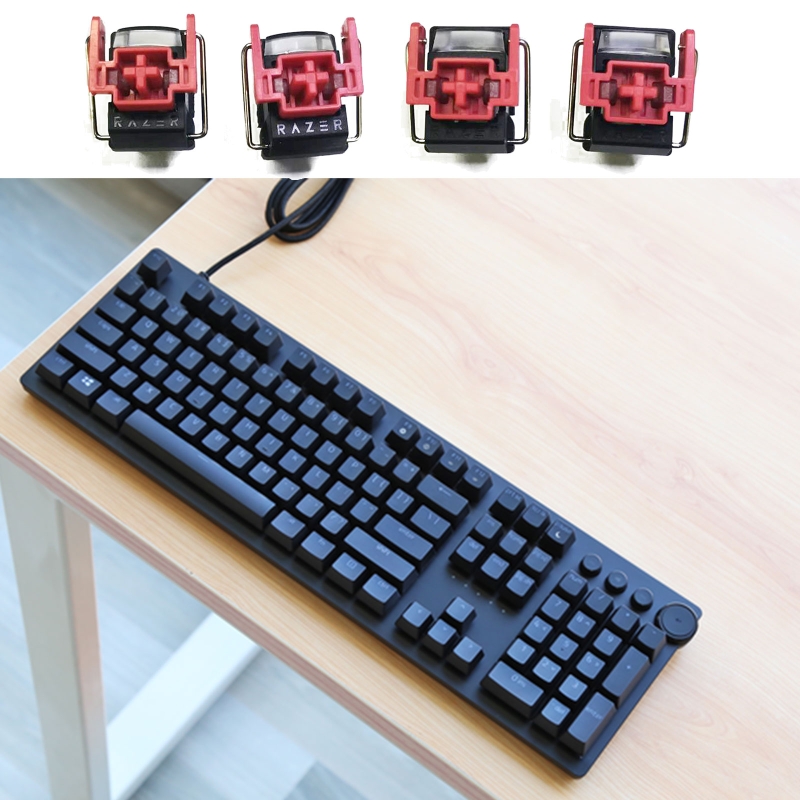4 قطعة V2 Slient Liner الأحمر  - مراجعة Gaming Accessories Aesthetic وسعره