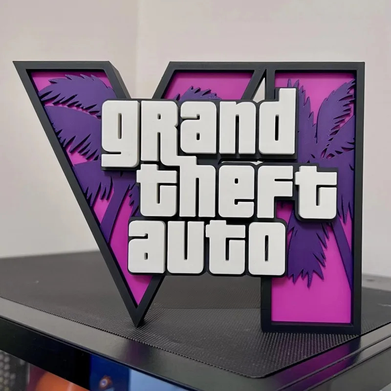 حامل شعار GTA 6 Grand Theft Au - مراجعة Accessories For Your Gaming Room وسعره