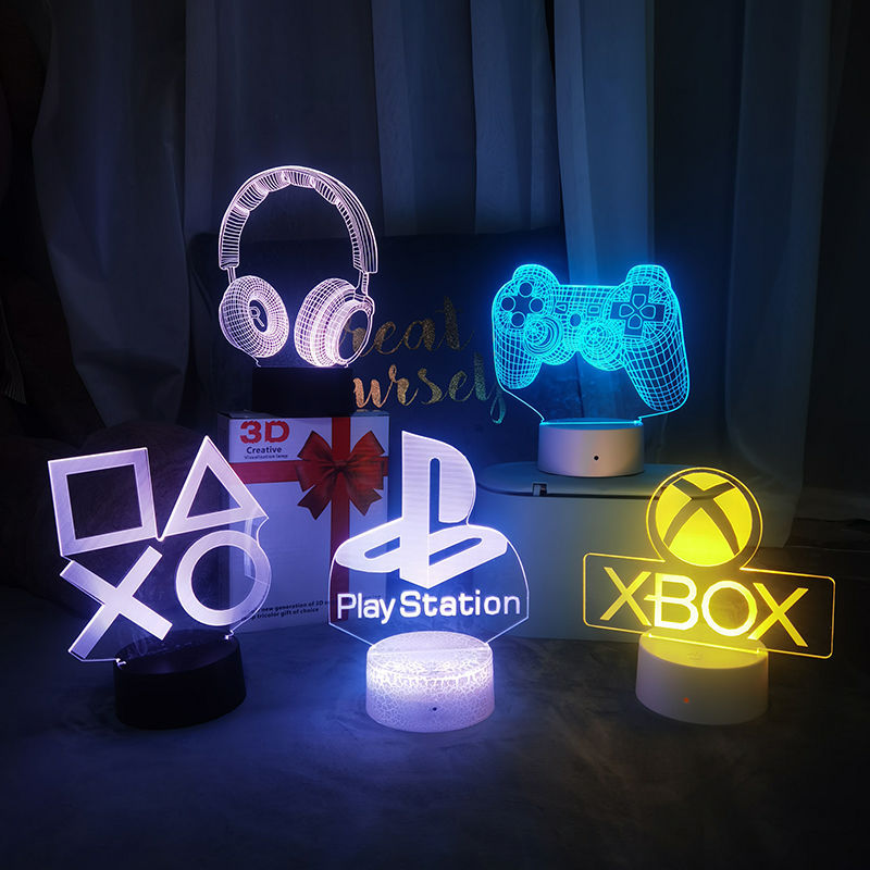 مصباح، إضاءة ليلية، مصباح طاول - مراجعة Accessories For Your Gaming Room وسعره